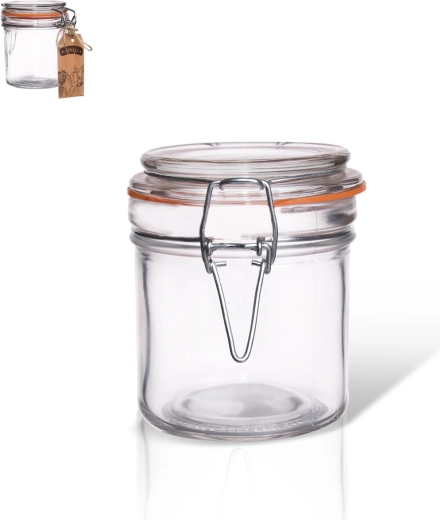 Bela tárolóüveg patentzárral 0,28 l