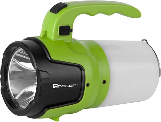 Tracer zseblámpa lámpával és 1200mAh akkumulátorral