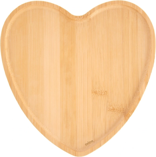 Természetes bambusz megemelt peremmel