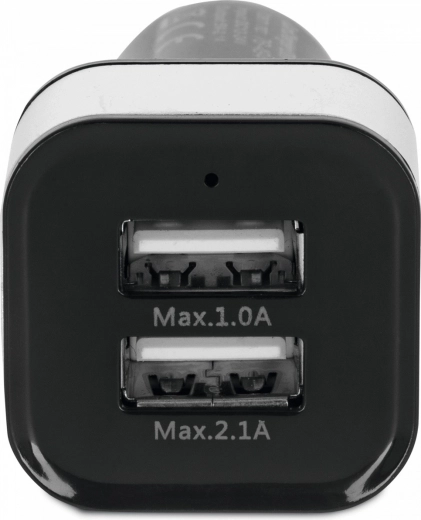 Autós töltő CarCharger Dual USB CE