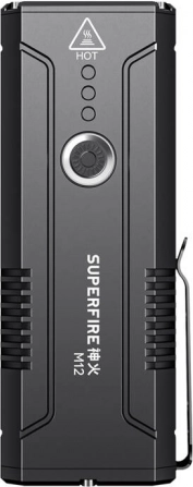 Superfire M12 zseblámpa