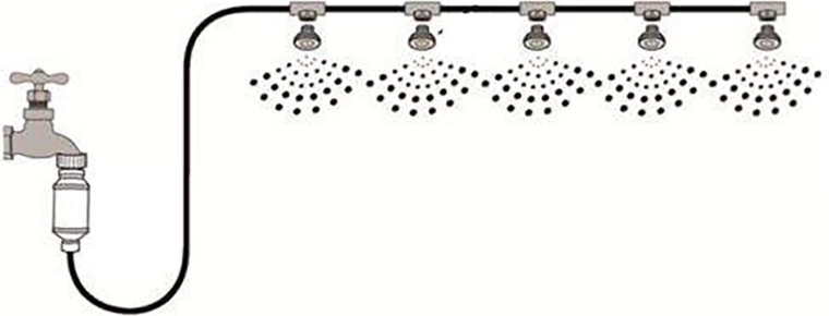 Komplett készlet egyszerű telepítéssel