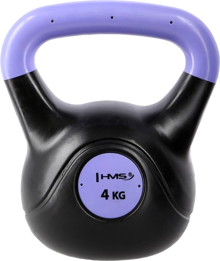 Kompozit kettlebell HMS 4 kg lila