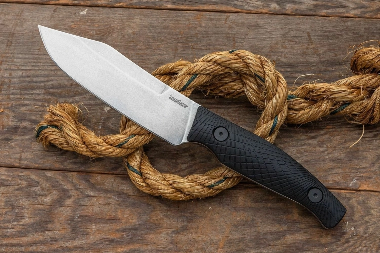 Nagy teljesítményű Bowie penge D2 szerszámacélból