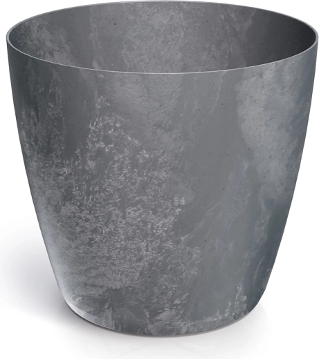 Mate Beton Hatás virágcserép 13,8 cm marengo