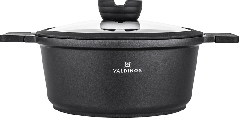 Valdinox Expert lábas fedővel 24 cm, 4,5 l