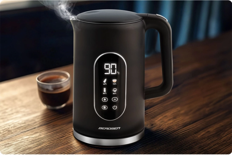 Gyors és halk felforralás akár 2200 W teljesítménnyel