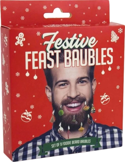 Gift Republic karácsonyi szakálldíszek – 9 db-os készlet