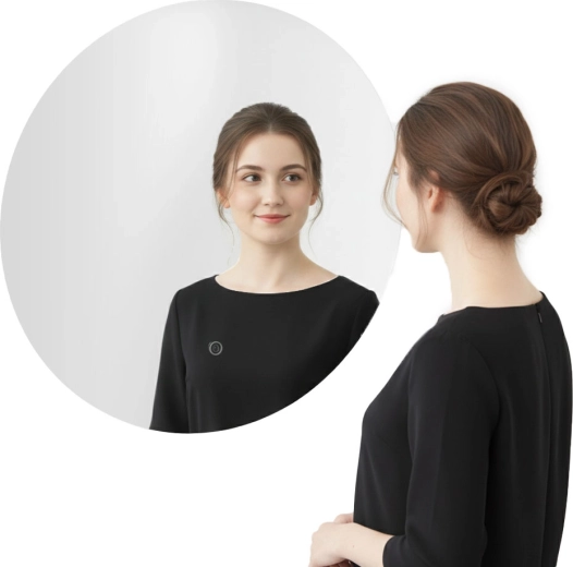 Elegáns kerek kialakítás