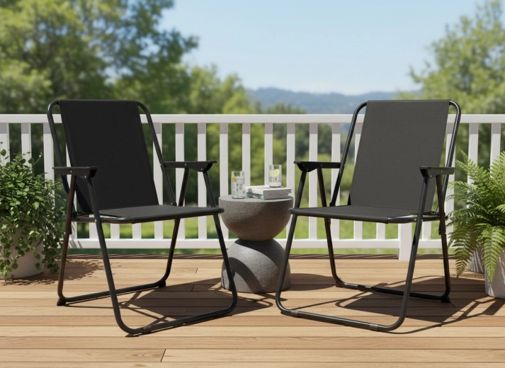 Stílusos fekete minden kültérhez