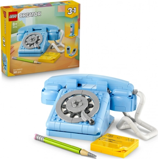 lego creator 3az1-ben retro telefon