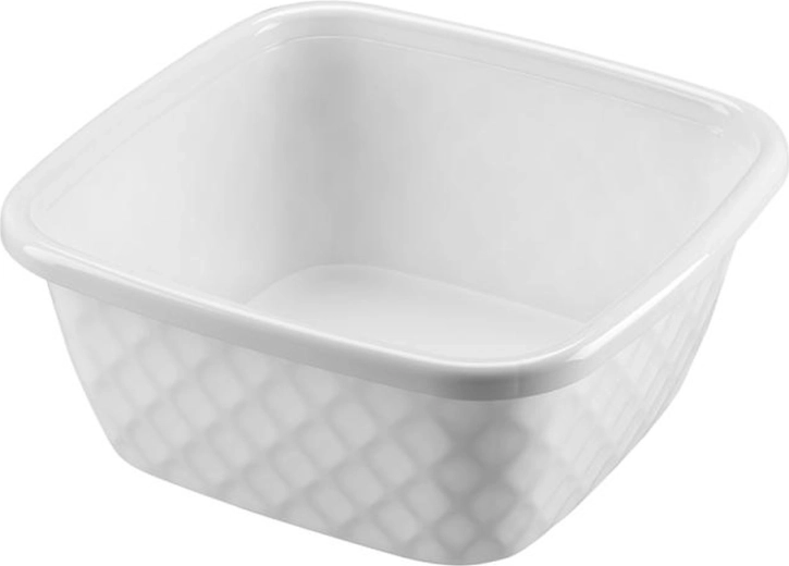 HEIDRUN műanyag, szögletes mosdótál 9 l