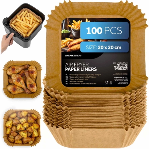 100 sütőpapírbetét a csomagban