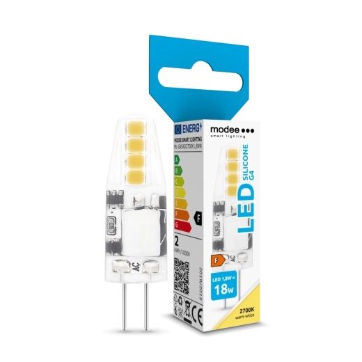 LED izzó G4 szilikon 1,8 W 12 V 2700 K 180 lm Modee Lighting