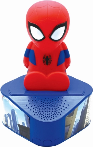 Spider-Man Bluetooth hangszóró világító figurával
