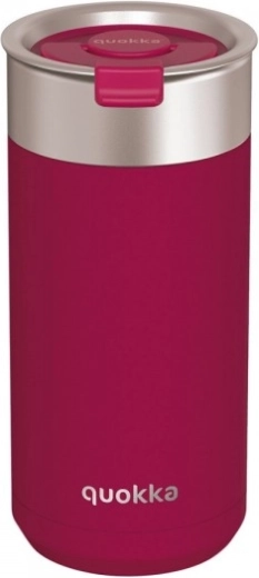 Quokka Boost rozsdamentes termo bögre maroon (bordó) szűrővel, 400 ml