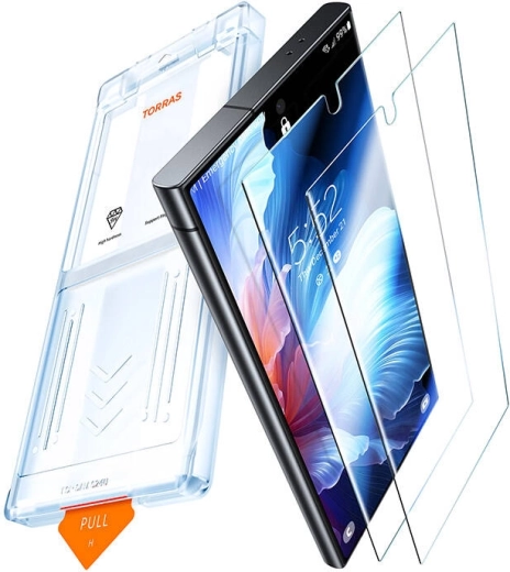 Edzett üveg Samsung S24-hez Torras Install Master