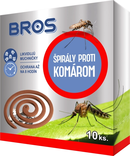 Bros szúnyogriasztó spirálok 10 db