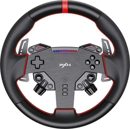 WAS kormány 280 mm bőséges kezelőszervekkel