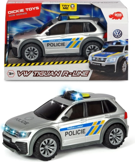 VW Tiguan R-Line rendőrautó cseh változatban