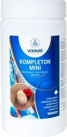Tabletták medencékhez Vízöntő Kompleton Mini 3 az 1-ben 20 g, 1 kg VÍZÖNTŐ