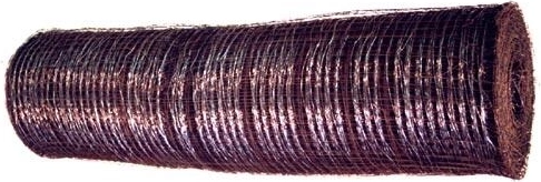 Horganyzott rabicháló 16 × 16 mm, 0,8 mm huzal, magasság 1000 mm, hossz 25 m