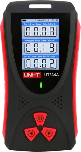 Uni-T UT334A ionizáló sugárzás dózismérő