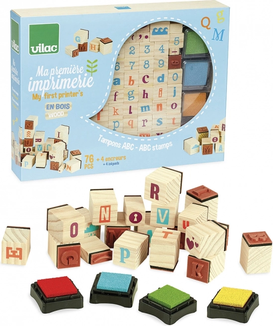 vilac fa bélyegzők ábécé