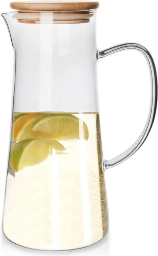 Bambusz fedő szilikon tömítéssel