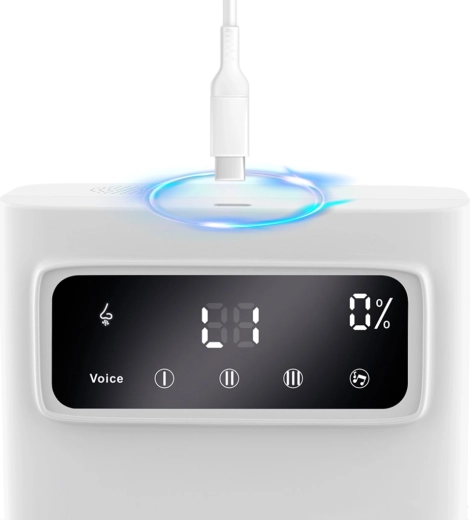 Kényelem a gyermeknek: dallamok, fehér zaj és LED fény