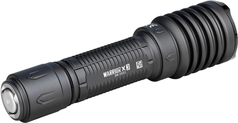 Taktikai zseblámpa OLIGHT Warrior X 3 Gunmetal Grey – limitált kiadás
