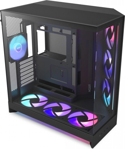 RGB felszereltség a csomagban + NZXT Control Hub