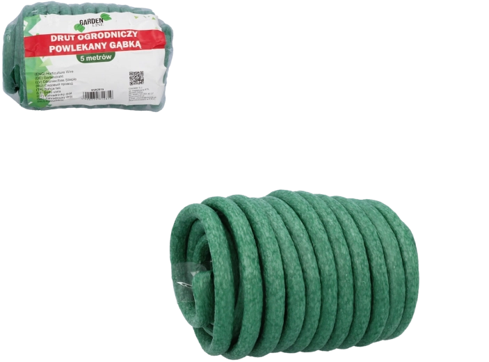 Kerti drót puha habbevonattal 5 m