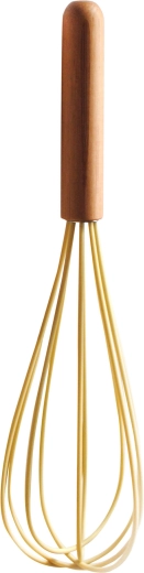 TORO szilikon habverő bambusz nyéllel, 30 cm
