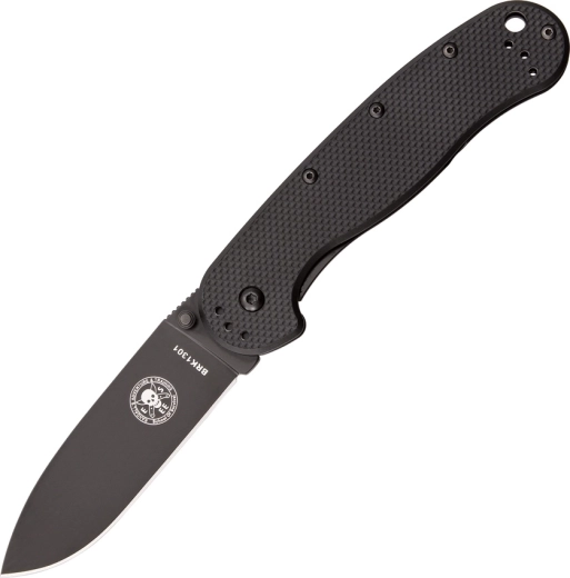 ESEE Avispa zsebkés kültéri használatra 8,9 cm, fekete, GRN