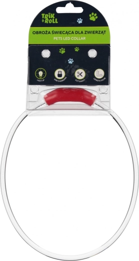 USB-töltésű világító LED-nyakörv kutyák és macskák számára