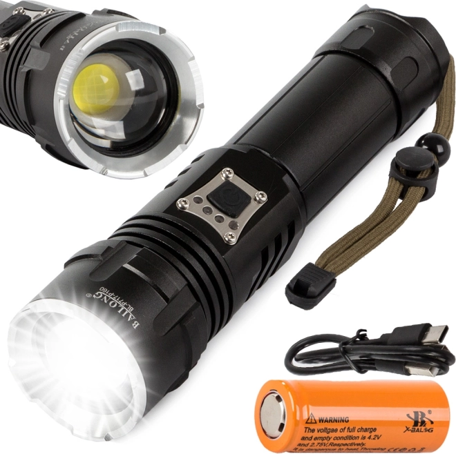 Katonai taktikai zseblámpa LED Cree XHP160-nal