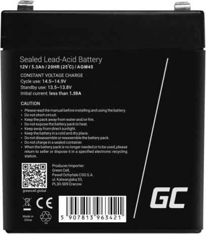 Karbantartásmentes biztonság VRLA/AGM