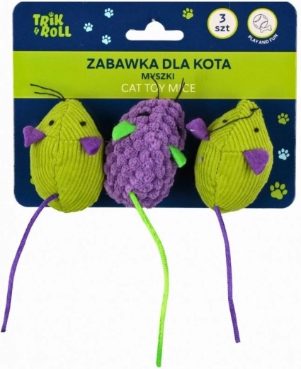 Macskajáték egerek – 3 db