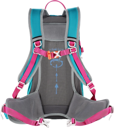 Air Speed rendszer: hűvös hát még megterhelés közben is