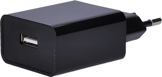 Solight USB töltőadapter 1× USB 2,4 A, fekete