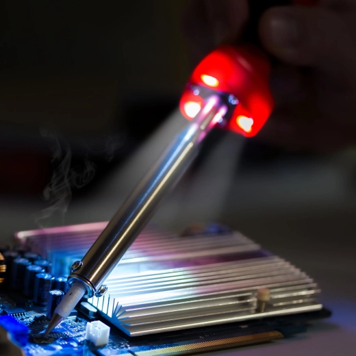 Precíz elektronikai munka
