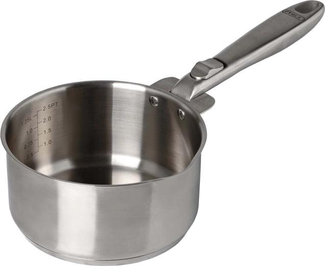 Infinity lábas üvegfedővel 16 cm, 1,25 l, levehető nyéllel