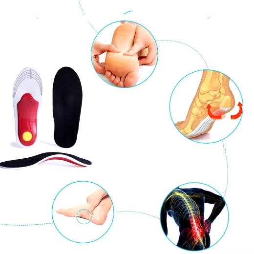 Enyhülés az előlábnak metatarsalis párnával