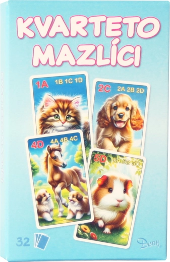 Kvartett kártyajáték – Házi kedvencek