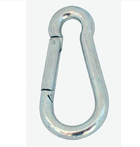 Karabiner 60 × 6 mm, horganyzott (10 db/csomag)