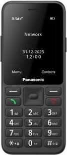 Panasonic KX-TU260 4G mobiltelefon időseknek, fekete