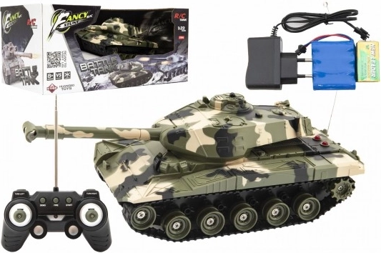 RC Tank Távirányítással és Hanghatásokkal Akkumulátorra
