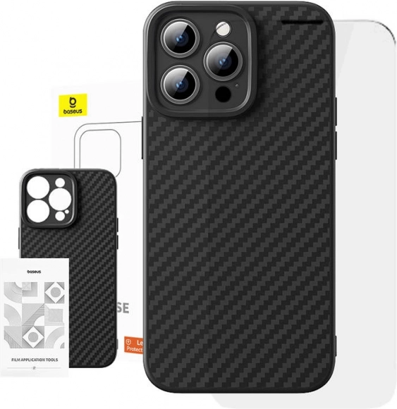 Baseus szintetikus szálas tok iPhone 15 Pro-hoz