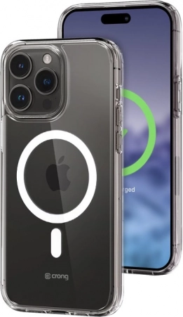 Átlátszó MAG tok iPhone 15 Pro Max-hoz MagSafe-fel